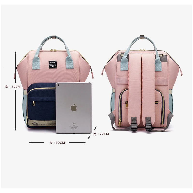 Diaper Bag Baby Care Mummy Maternity Bag Large Storage Travel Waterproof Antifouling Backpack Stroller Bag Nappy Bag