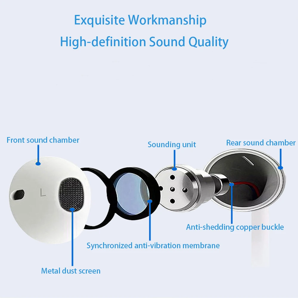 Huawei Honor Earphone AM115 3 5mm In ear Earbuds with Mic Volume Control for Smartphone Huawei P7 P8 P9 Honor 5X 6X Mate7 8 9