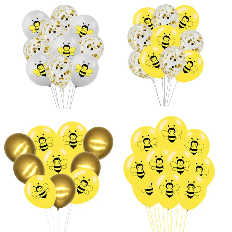 12 дюймов пчелы конфетти для воздушного шара воздушные шары Одежда свадьбы дня