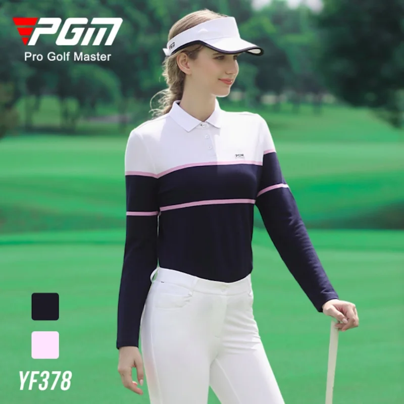 PGM camisetas de Golf para mujer, ropa deportiva de ocio de manga larga,  elástica, cálida y transpirable, YF378, venta al por mayor|Camisetas de  entrenamiento de golf| - AliExpress