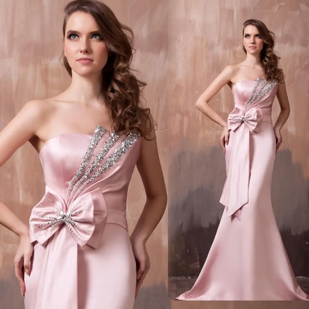 Длинное платье, coctail, модный дизайн, рыбий хвост, vestidos formales, розовые длинные вечерние платья с бисером, Русалка