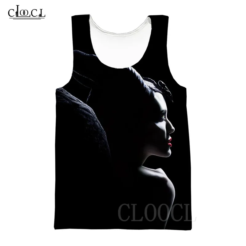 Tank Tops 9 Maleficent: Mistress of Evil, топы с 3D принтом, Мужская/женская уличная одежда, повседневная спортивная одежда без рукавов, пуловеры, модная мужская одежда - Цвет: Tank Tops 9