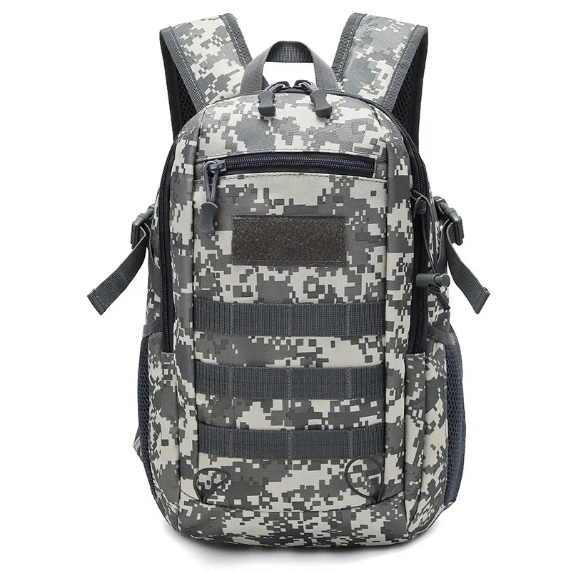 Mens Heavy-Duty Camo Tactical Backpack Hiking Carry-On Laptop Bookbag Camp Bag 