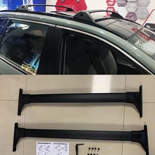 Багажник на крышу поперечный для Toyota RAV4+ черный белый горизонтальный рельс на крышу поперечный стержень алюминиевый сплав+ ABS