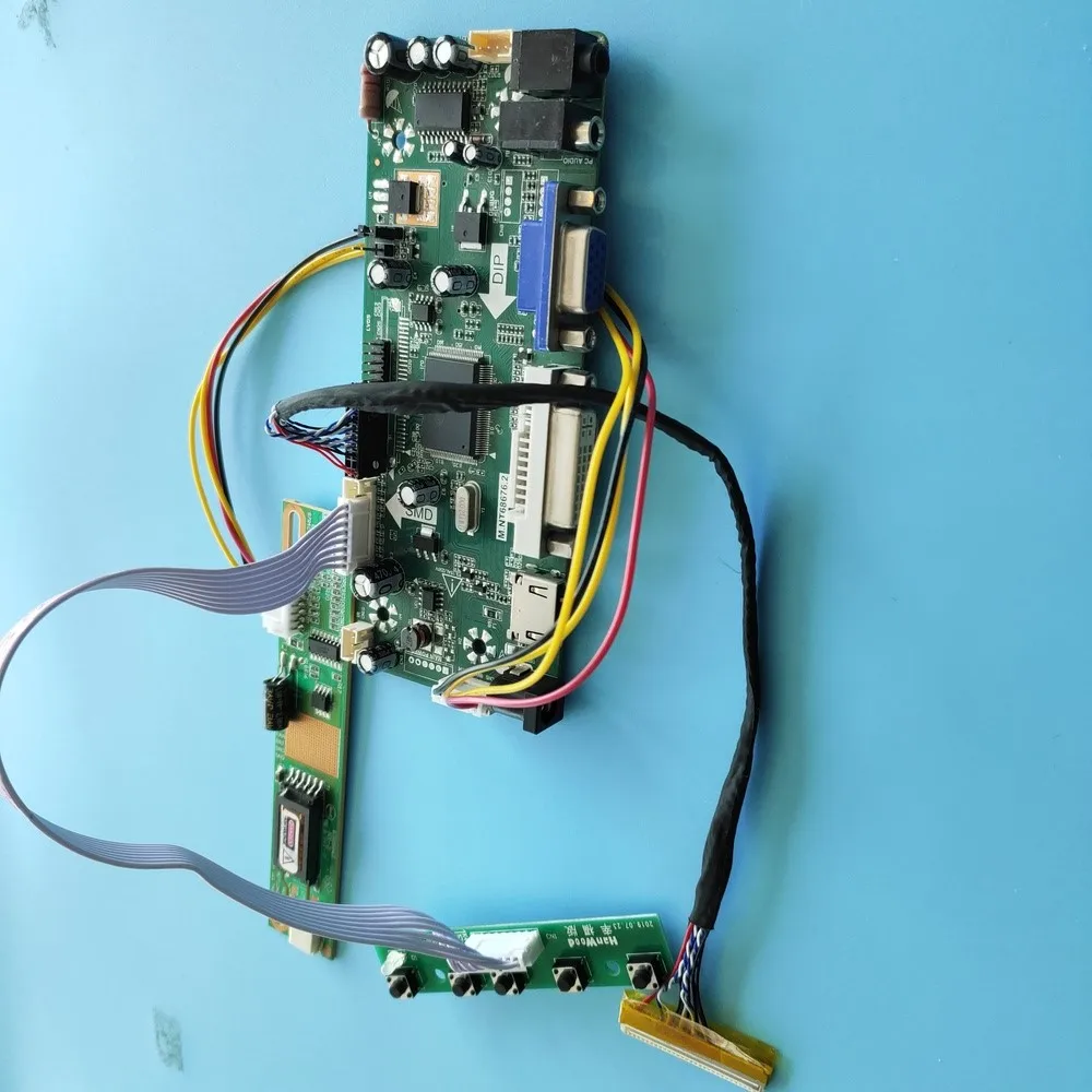 

Комплект для B150XG01 V7/B150XG01 V8 плата контроллера 15 дюймов 1024x768 М. NT68676 панель дисплея HDMI + DVI + VGA LCD Audio 30pin