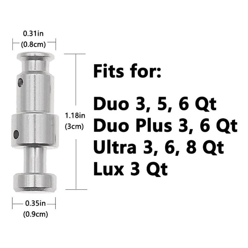 Universal Replacement Float Valve Seal 8 Pcs Y98B for Power Pressure Cooker Durable Pressure Cooker Replacement Accessories pressure cooker replacement parts