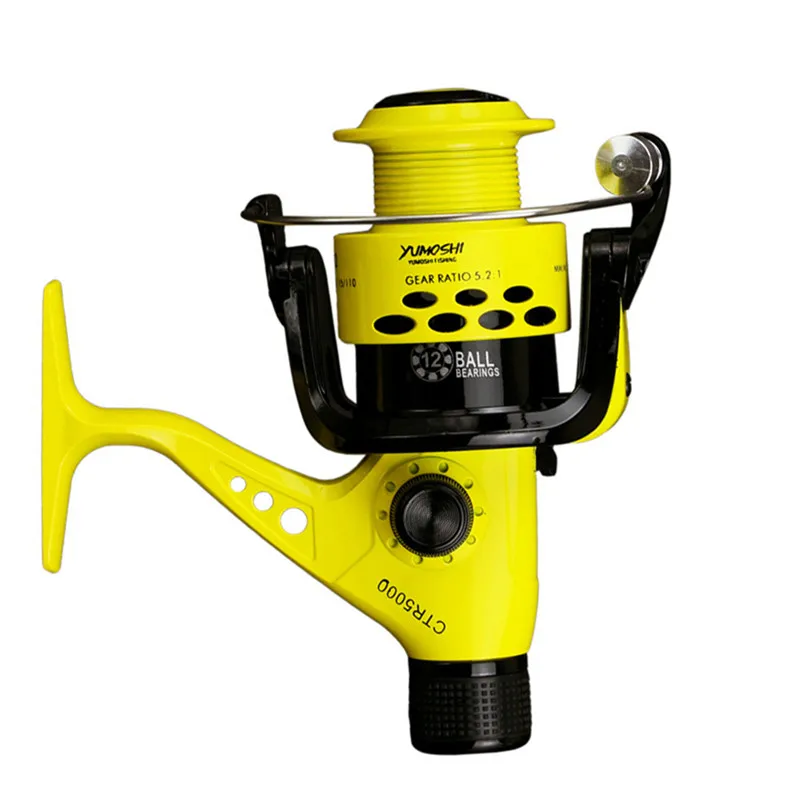 Séries de Pesca do Mar para Água Carretéis Jogando Haste Plástico Dobrável Rocker Linha Copo Oceano Acessórios Salgada Ctr2000-7000 1 pesca do mar para água salgada