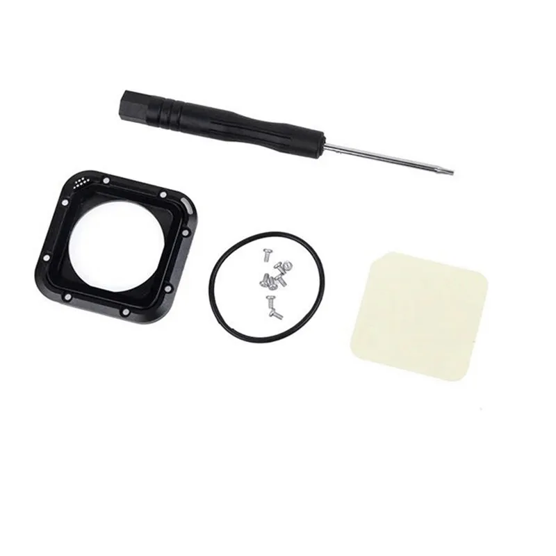 Алюминиевая защитная рамка кольцо Крышка объектива водонепроницаемый чехол для Go Pro Hero 5 Hero 4 Session Action Sports camera Аксессуары
