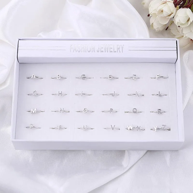 Custom-Personalized-Silver-Color-Alphabet-Rings-A-Z-Initial-Letter-Name-Rings-Charm-Jewelry-Fashion-Love