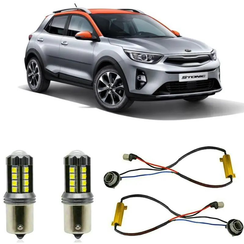 

Fog lamps for Kia STONIC YB Hatchback 2017.7 - Stop lamp Reverse Back up bulb Front Rear Turn Signal error free 2pc