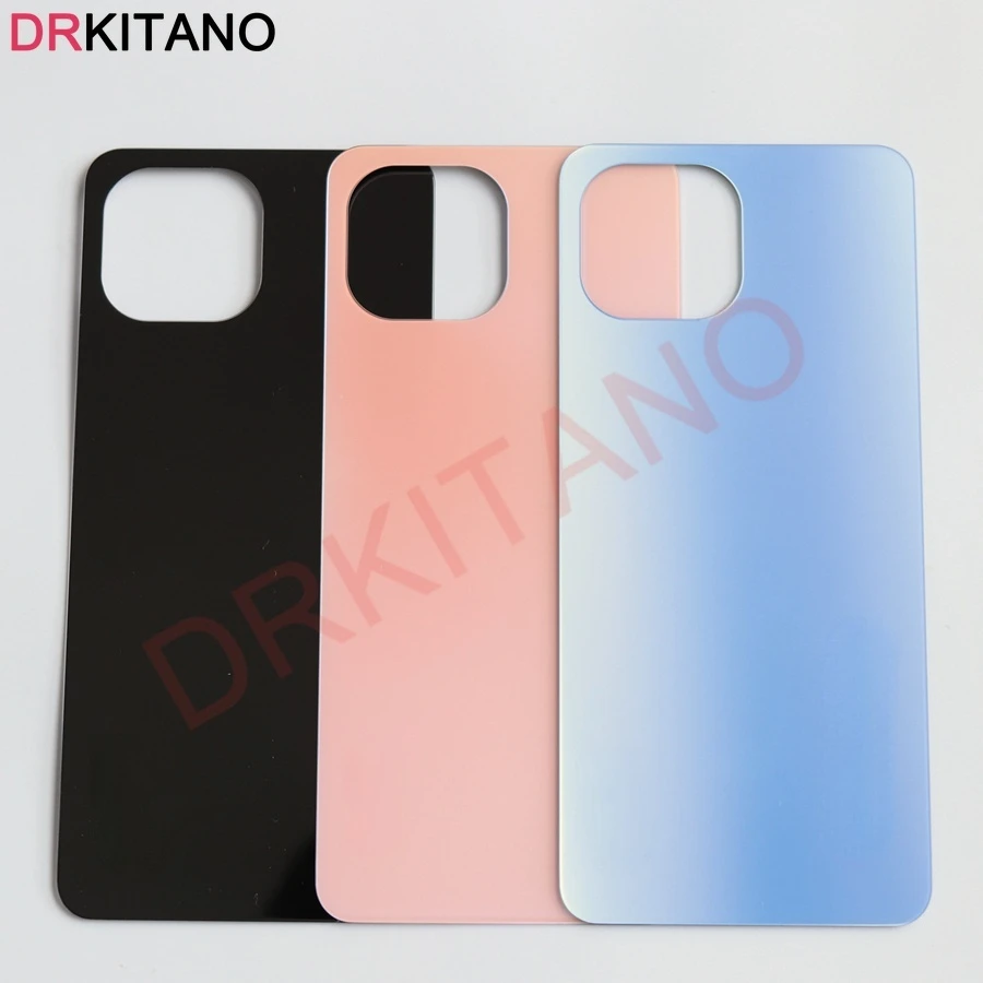 Оригинальная Крышка батарейного отсека AAA для Xiaomi Mi 11 Lite Задняя стеклянная панель