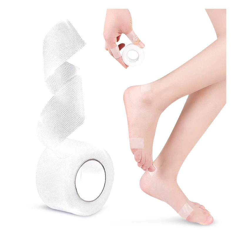 1pcs Multi-Functional Bandage Medical Rubber Plaster Tape Self-Adhesive Elastic Wrap Anti-Wear Waterproof Heel Sticker Foot Pad | Спорт и