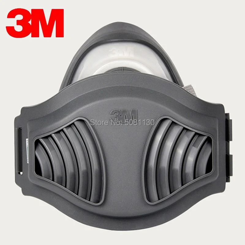 

3M 1211 22 in 1 Dust Mask Respirator Anti-dust Industrial Construction Pollen Haze Poison Gas Masks With 1700 1701CN Accessories