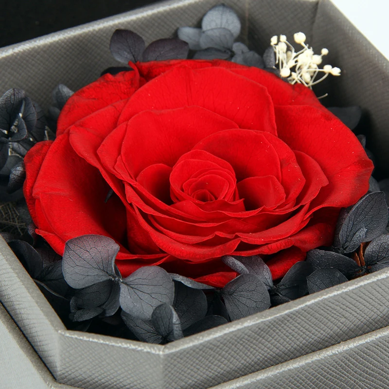 Подарочная коробка Forever Rose никогда не увядший цветок Eernal Immortal розы цветы на День святого Валентина подарки