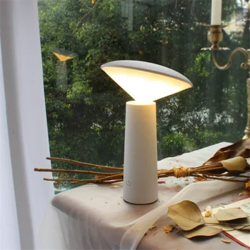 

Night-Light Nordic Table Desk LED Lamp Creative Minimalist Luminaria USB Learning Eye Protect Decoration Touch Dimming Lampara