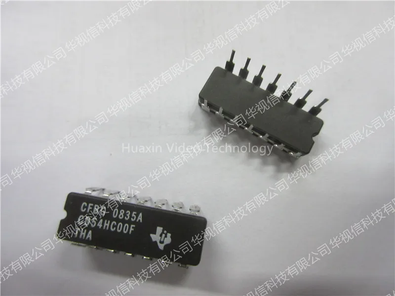 CD54HC00F3A Логические высокое Скорость CMOS Logic Quad Core 2-Вход NAND ВОРОТА 14-CDIP-55 градусов по Цельсию до 125 чип