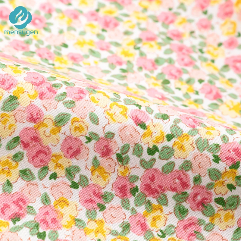 Ткань метров Коллекция цветов хлопок Ткань для шитья платьев Одежда простыня подушки наволочки DIY Швейные ткани