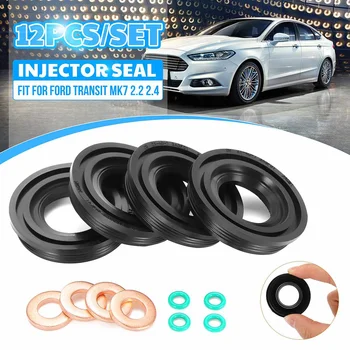

Rocker Cover Gasket Fuel Injector Seals+Washers+O-rings For Ford MK7 2006-2014 Rubber seals O Ring Car Accessories Repair Kits