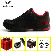 Tiebao, обувь для велоспорта, для отдыха, добавить педаль SPD, набор, мужские кроссовки, женская обувь для горного велосипеда, унисекс, Спортивная, zapatillas de ciclismo