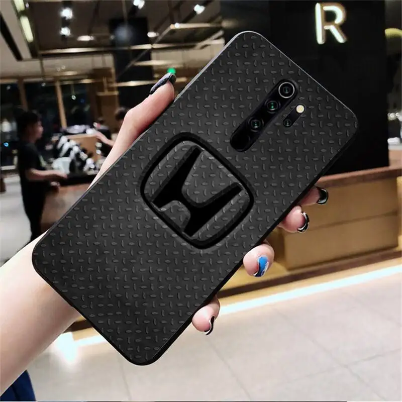 Автомобильный брендовый чехол для Honda роскошный уникальный телефона Redmi Note 9 8 8T 8A 7