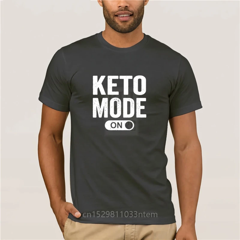 Keto Mode On T Shirt Latest Personality Fit Great Tshirt Men Summer Style Leisure Cotton Pop T Shirts Keto Mode On T Shirt Latest Personality Fit Great Tshirt Men Summer Style Leisure Cotton Pop T Shirts