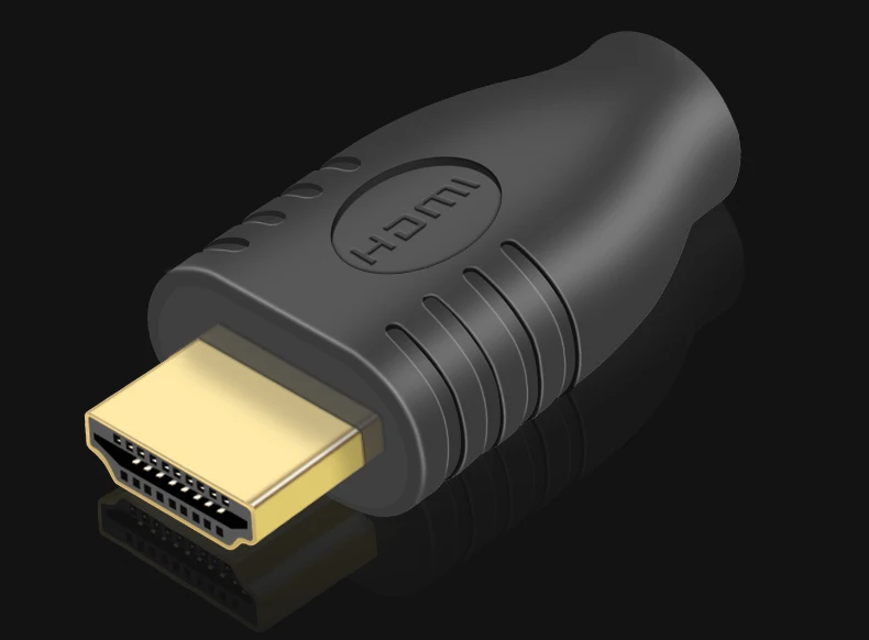 HDMI мужской тип A к Micro HDMI Женский удлинитель адаптер HDMI коммутатор 4K HDMI удлинитель соединитель цифровой аудио конвертер