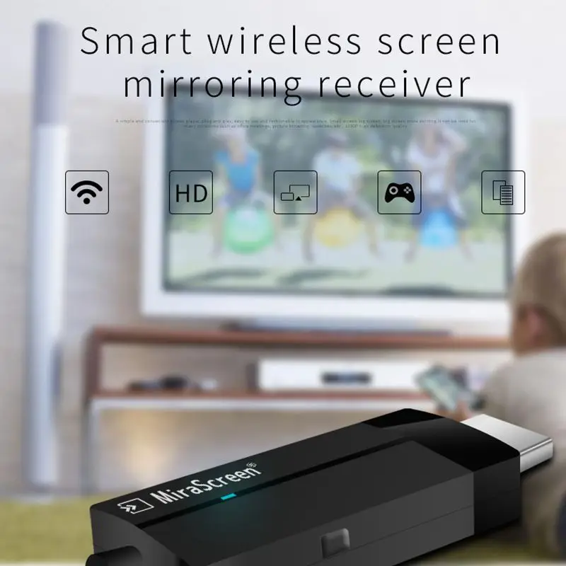 FFYY-CS1 ТВ-палка HD кабель умный беспроводной WiFi Дисплей донгл приемник DLNA 1080P HDMI экран зеркалирование для телефона к телевизору