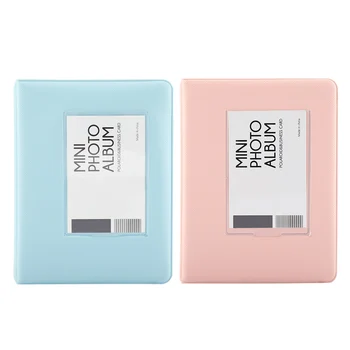 

3 Inch Polaroid Photo Albums Mini Instant Picture Case Storage 64 Pockets For Fujifilm7s/8/25/50s/90 Picture Case