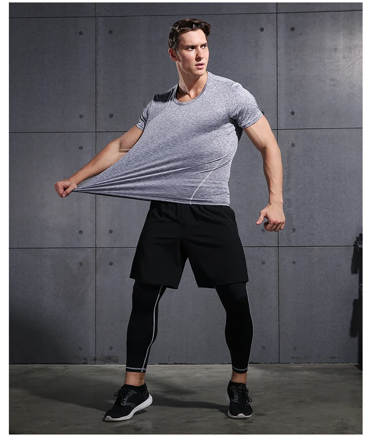 Тренажерный зал Для мужчин мышцы рубашка без рукавов майка для бодибилдинга спортивные Фитнес тренировочный жилет быстросохнущая дышащая футболка с коротким рукавом