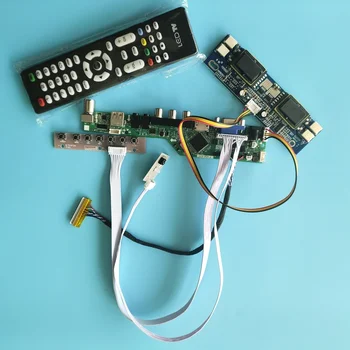 

for LM201WE3-TLH3 30pin Controller Board 1680X1050 20.1" 4 lamps VGA AV VGA kit Resolution TV HDMI LCD Digital Signal