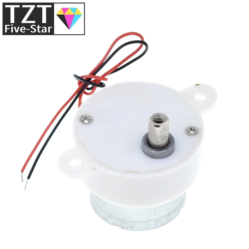 DC 12V Electric Brushless Motor High Torque Gear Geared Box S30K Reduction 14RPM 2 Wires for Electronic Toys Fan | Электронные