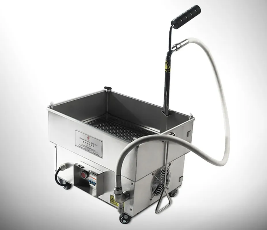 

New 30L Oil Filter Oil Filtration System Filtering Machine for Frying Oil
