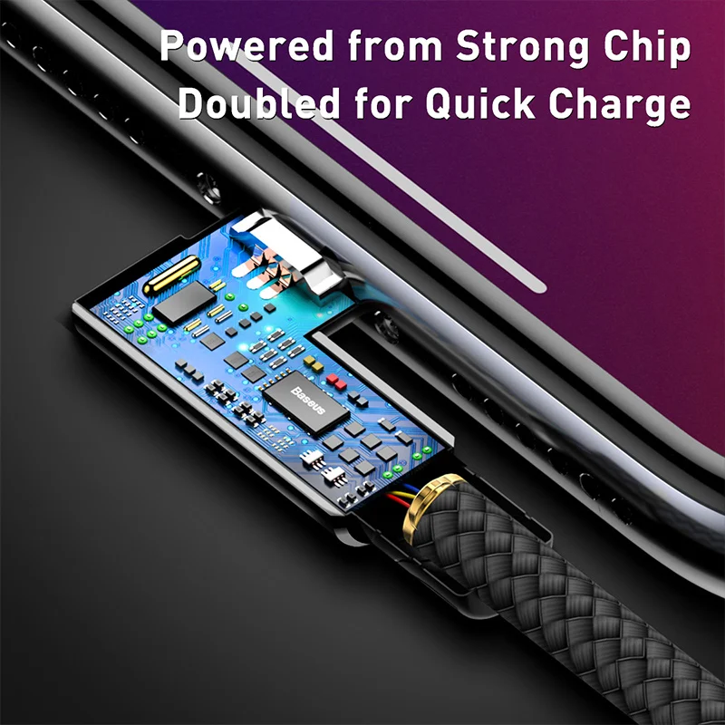 Baseus 18 Вт PD usb type C для Lightning Кабель для iPhone 11 Pro Max XS Max XR X 8 Plus Быстрая зарядка зарядное устройство USB кабель Шнур