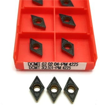 

Carbide inserts DCMT070204 PM 4225 high quality metal lathe tool CNC milling DCMT 070204 Internal Turning tool turning insert
