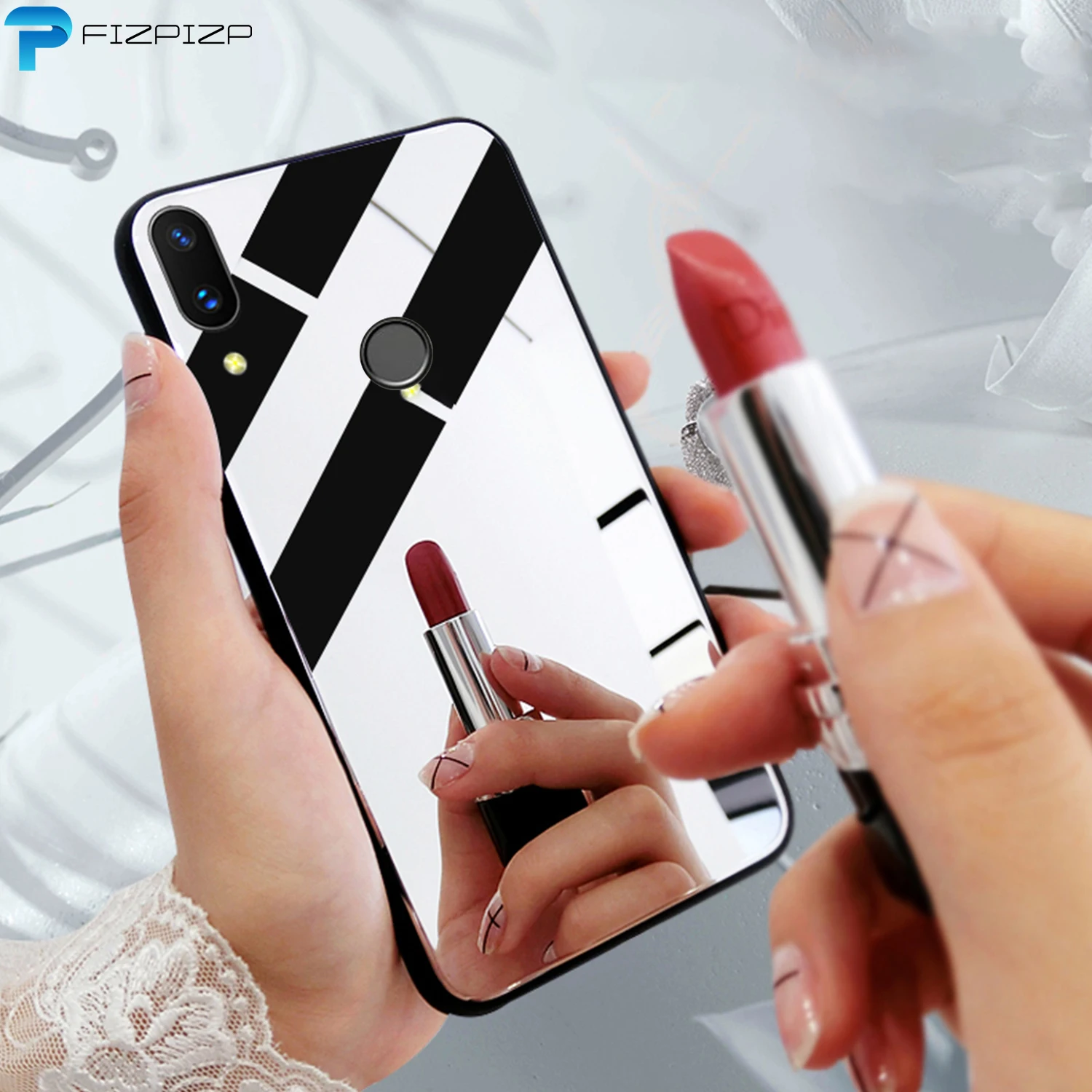 

Luxury Cover for XiaoMi RedMi Note 7 Pro Mi A1 A2 Lite RedMi 7 Note 6 Pro 6A Global Version Mirror Back Case Anti-Scratch Case