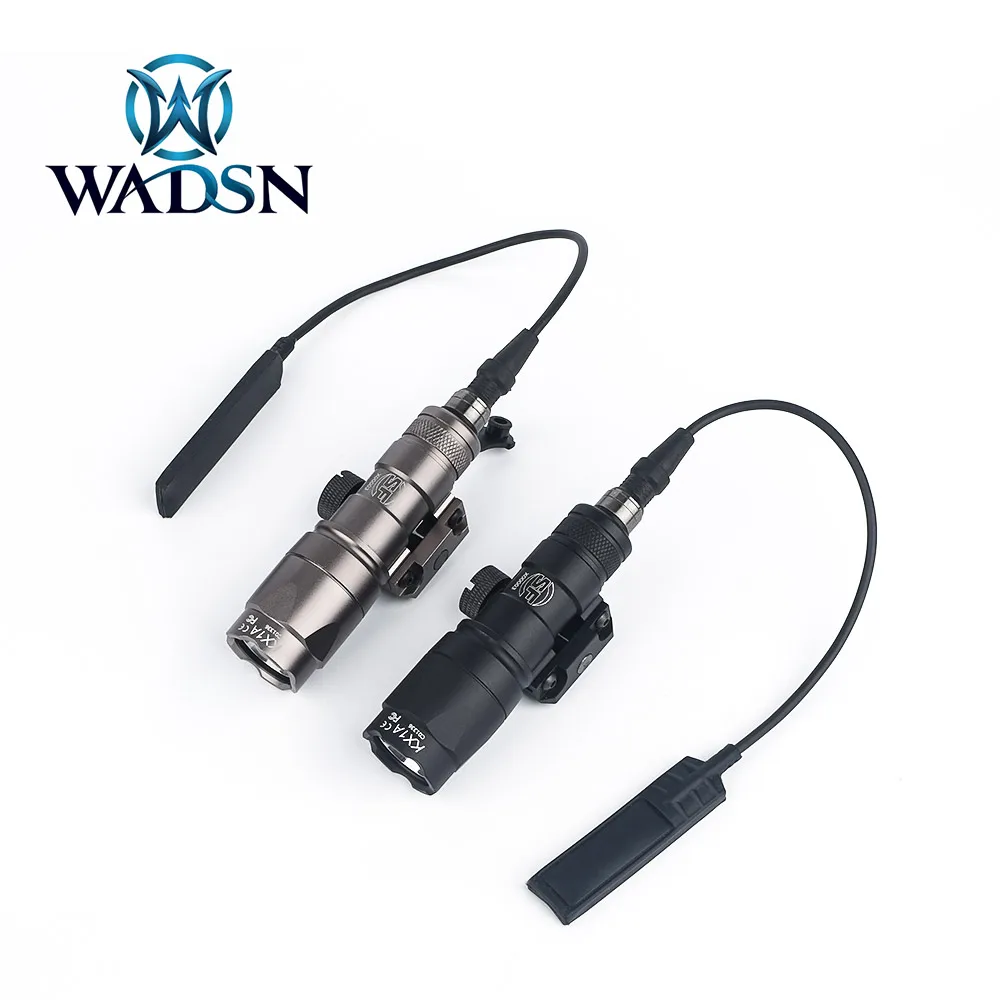 WADSN Airsoft Surefir M300 M300A Mini Scout light 280Lumens LED Tatical Hunting Tactical Torch Weapon Flashlight For 20mm Rail