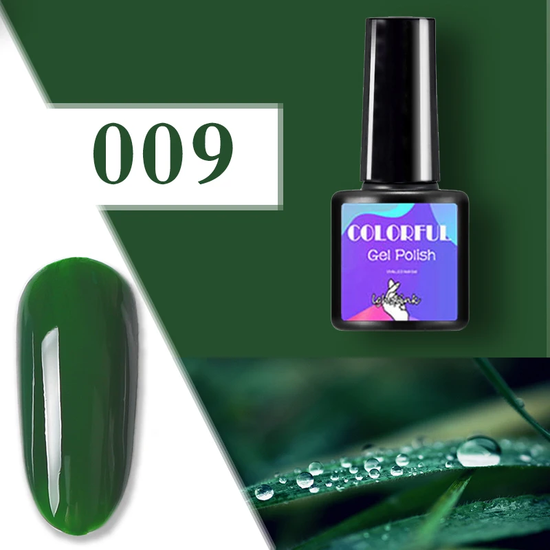 009 Lghzlink 7,5 мл Гель-лак для ногтей Vernis/УФ полуперманентный светодиодный гель для наращивания ногтей голографический Гель-лак для ногтей Gellack Nails Art - Цвет: 009