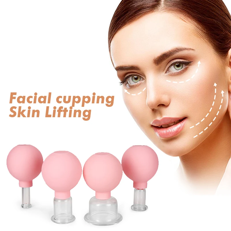 Buy Glasses Massage-Cups Vacuum-Jar Face Chineses-Therapy Anti-Cellulite Rubber Cans Skin-Lifting GR6JewQaYLX