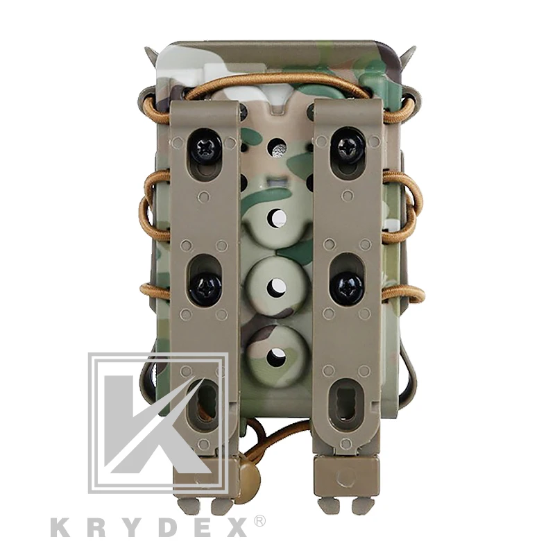 KRYDEX 5,56 мм 7,62 мм+ 9 мм Пистолет подсумок набор тактическая охотничья стрельба MOLLE Держатель Для Журналов Poly Mag держатель для переноски Набор