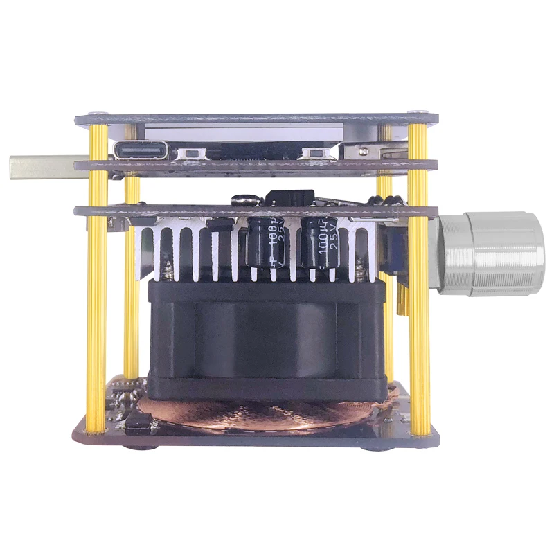 QI Беспроводное зарядное устройство Тестер цветной TFT Bluetooth Android App USB измеритель