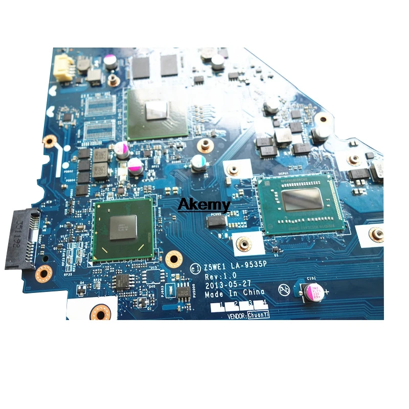 Z5WE1 LA-9535P для acer aspire E1-570 E1-570G Материнская плата ноутбука I5-3337 процессор DDR3 GT720M GPU полностью протестирован