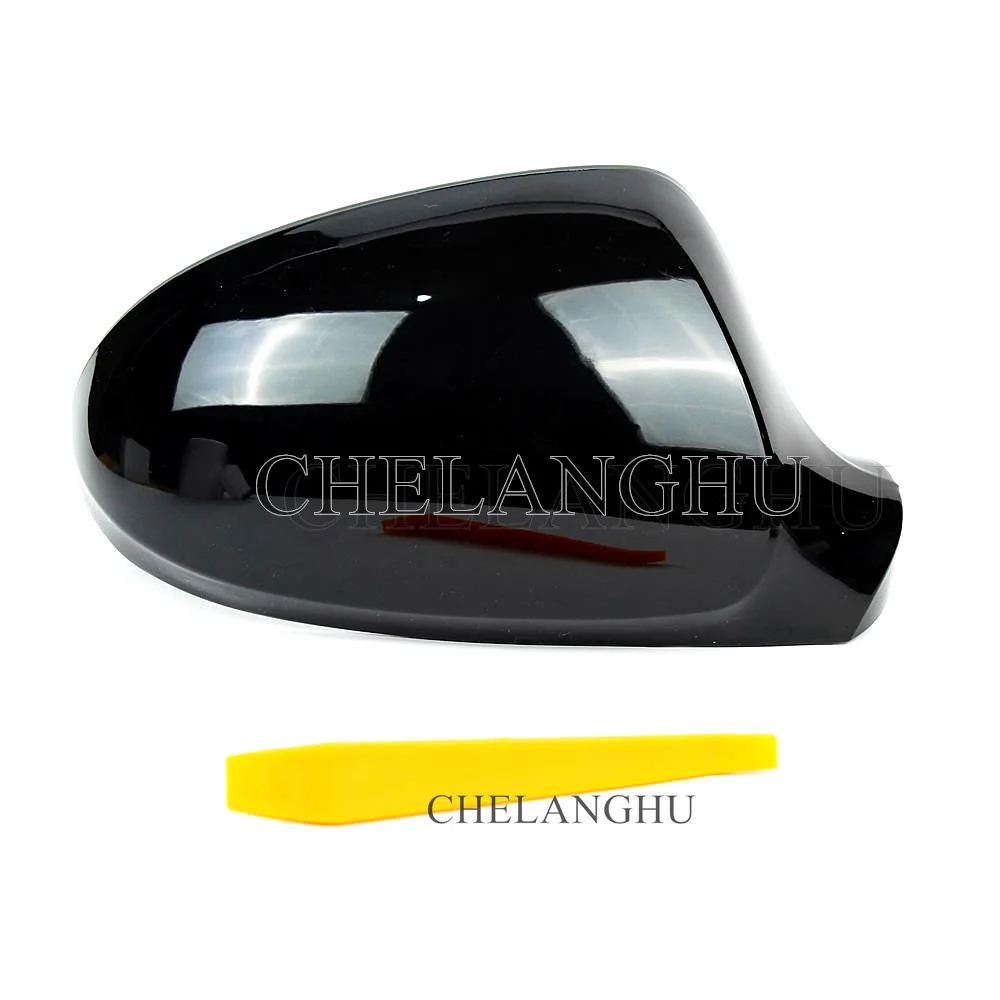 Side Rearview Mirror Caps Cover For Volkswagen For VW Passat B6 2006 2007  2008 2009 2010 2011 Door Wing Mirror Case Cover Trims 車のバックミラーハウジング Mirror Cover Rearview Side Mirror Cap For For Passat