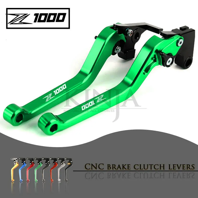 Motorcycle CNC Aluminum Long Adjustable Brake Clutch Levers for KAWASAKI Z1000 2003-2006 |