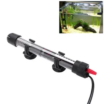 

1PC Submersible Fish Tank Aquarium Heater 200/100/50W 110/220V with Thermometer and Suction Cup