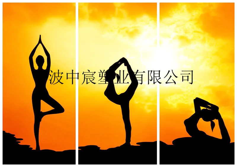 Ningbo Haishu район ПВХ вспенивание Фитнес Спорт Пилатес длинные толстые начинающих Коврик для йоги