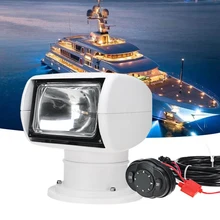 Новая лодка автомобиль грузовик светильник с устройством дистанционного управления морской дистанционный прожектор 12 В 100 Вт лампа