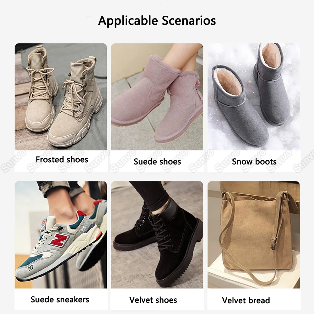 Sunvo Suede Shoe Cleaning Brush For 