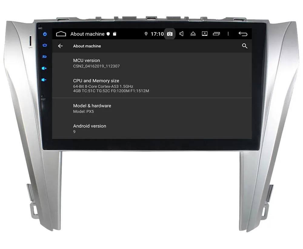 Klyde 10," ips 4G wifi Android 9 Восьмиядерный 4 Гб ОЗУ 64 Гб ПЗУ DSP BT автомобильный DVD мультимедийный плеер стерео для Toyota Camry