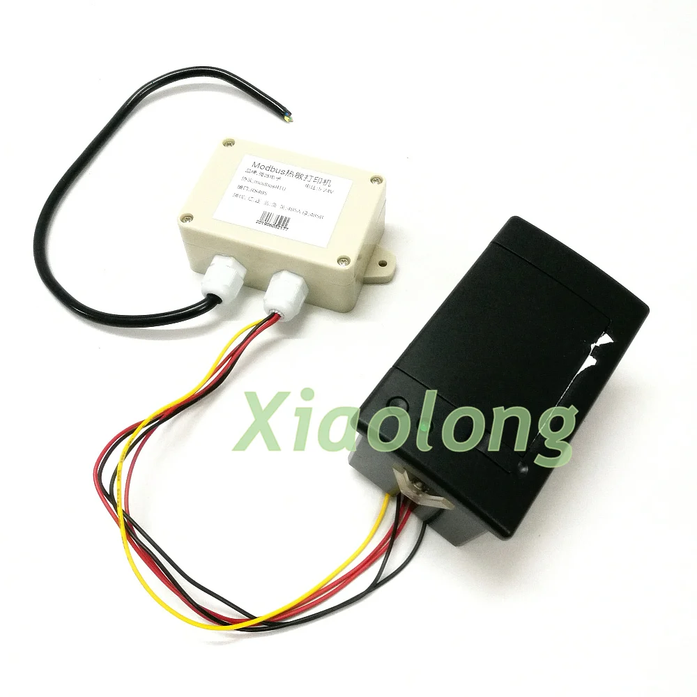 Modbus термальный принтер 485 принтер промышленный сенсорный экран ПЛК принтер qr-код штрих-код данные хит