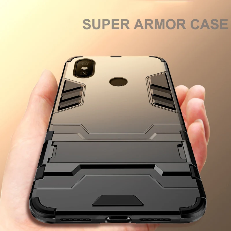 

Case for Xiaomi Redmi Note 7 5 6 Pro K20 S2 Y2 5A Prime 4 4X GO Redmi 7 7A 6A 5 Plus 4A 3S 3 Pro Armor Cover Holder Capa Coque